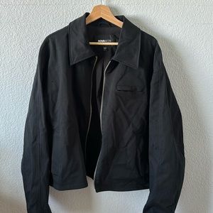 NovaMen Black Trucker Jacket